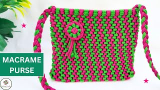 Macrame bag | New Design Macrame Bag Tutorial