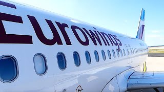 Trip Report | DUS-CDG | Eurowings Airbus A319-112 | Basic