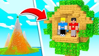 CONSTRUÍMOS as 5 MELHORES CASAS na ÁRVORE do Minecraft!