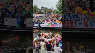 Amsterdam LGBTQ Canal Parade, Pride 2024 #pride #canal #parade #amsterdam #amsterdamcanals #LGBTQ