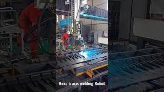 5 axis welding Robot