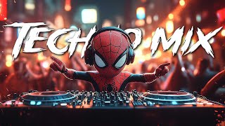 TECHNO MIX 2024 💥 EDM Remixes Of Popular Songs 💥 Rave/Hyper Techno Mix #003