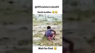 Deshi mother 😅😂😂 #comedyvideo  #shorts #shortsfeed