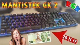 Çin'den ÇOK UCUZA Mekanik Klavye Aldım - Mantıstek GK2