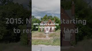 Abandoned home Detroit Michigan