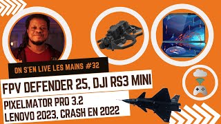 CES2023, FPV Defender 25, DJI RS3mini, Withings U-scan | OSLLM 32