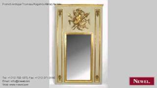 French Antique Trumeau Regence Mirrors for Sale