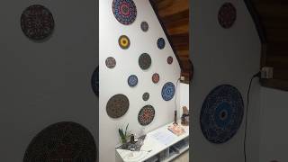 Espaço de meditação com Mandalas.