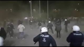 Austria Wien vs. AS Roma Hooligans  03/11/2016