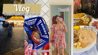 Vlog- autocuidado,passeio com a fífia,compras e noite do petiscos