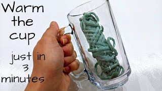 Macrame Cup Holder Tutorial | Macrame mug cover