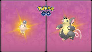 Pokemon Go: Evolving Shiny Spoink into Shiny Grumpig