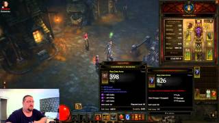 Episode 62 . DIABLO 3 FARMING DIARY DAY 17 Selling my hair for an upgrade