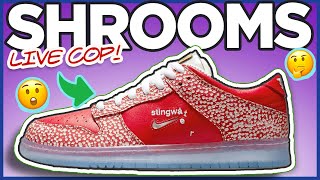 LIVE COP! Nike SB Dunk Low X Stingwater Magic Mushroom