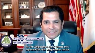 Congressman Jimmy Gomez Kicks Off Health Care Awareness Month 2022