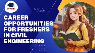 Promising Career Opportunities for Freshers in Civil Engineering