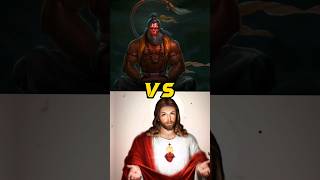 Lord Hanuman Vs Jesus Christ #shorts