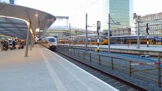 DB ICE 4654 vertrekt van Utrecht Centraal