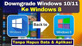 Cara Mengembalikan Windows 10 Ke Windows 8.1 Tanpa Hilang Data