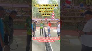 Rozi Marzeki: Antara Pelatih dan Wasit di Kejuaraan Tenis Beregu Dandim Kerinci Cup 2024 #tennis