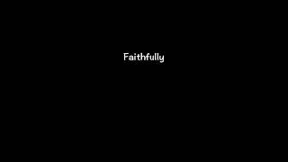 Faithfully by Clem Snide Karaoke