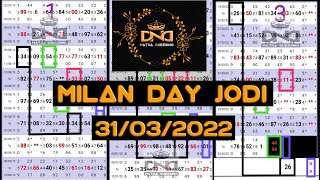 #मिलन डे जोडी # 31/03/2022 #MILAN DAY JODI TODAY #DND MATKA GUESSING