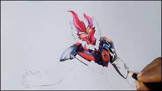 Drawing Of Free Fire Character Wukong  The Monkey King