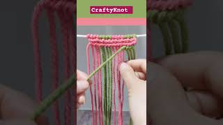 👆 Macrame simple pattern #macramepattern #tutorialvideo #shortsfeed #macrame