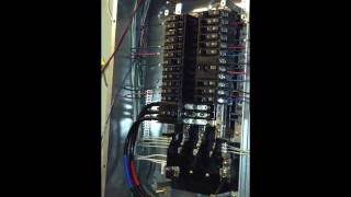 three Phase panel board wiring