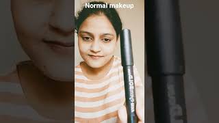 Normal makeup for daily use🙂 #shorts #shortsvideo #youtubeshorts #viral