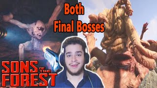 Both Final Boss Mutant & Second Final Boss The Demon - Sons Of The Forest Alone Ending Part 18