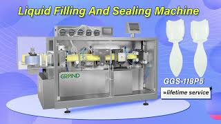 GGS-118P5 Car Perfume Filling Machine HFFS Machine for Making Membrane Types Air Freshener