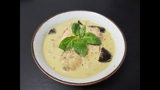 Relaxing cooking I Chicken soup, Green curry, Fish curry noodle, Steak and bell pepper salad