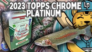 2023 Topps Chrome Platinum Blaster Box Rip 🍀🔥 Fun Rip!!