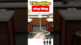 Thí nghiệm sóng dừng #shorts