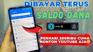 NONTON YOUTUBE SEKARANG BISA DAPET SALDO DANA❗| CARA DAPAT UANG DARI INTERNET