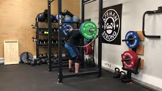 2/7/18 Squat Pin-Bottom 280x5 @9 ws 3/3