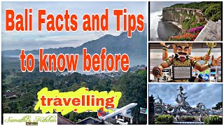 Bali Indonesia facts and tips to know before travelling( English) | Discover Bali