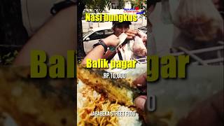 Nasi bungkus balik pagar #kuliner #streetfood  #kakilima #stredfoodindonesia