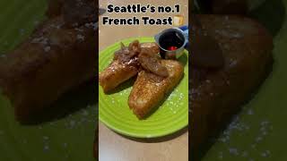 Back to Seattle and Back to the usual place🍞 #frenchtoast #breakfast #dinerfood