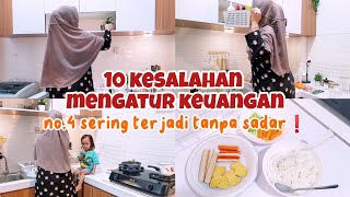 10 Kesalahan Mengatur Keuangan no.4 sering terjadi tanpa sadar❗#tipskeuangan#viral