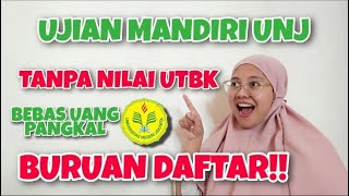 LINK PENDAFTARAN UJIAN MANDIRI UNJ 2024 | PENMABA Ujian Tulis