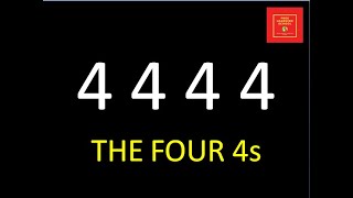 Four 4s answers 1-20 || Viral Math Problem || Math Riddle || Math Puzzle || Math Genious ||