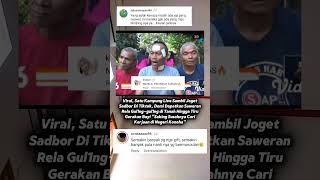 Viral Satu Kampung Joget Sadbor di Tiktok #shortsviral #beritaterkini #news