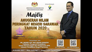 ANUGERAH NILAM TAHUN 2020 PERINGKAT NEGERI SARAWAK