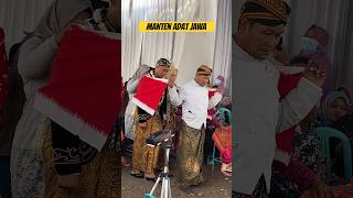 Upacara manten adat jawa #shorts #culture #wedding