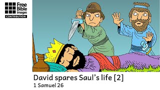 David spares Saul's life again [2]