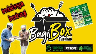 🔴 kegiatan rutin Bagi box Tarakan dan masjid Hujan As-salam//indahnya berbagi