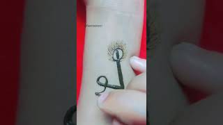 Standard V tattoo mehndi design।। latest V tattoo mehndi design collection।। easy tattoo mehndi