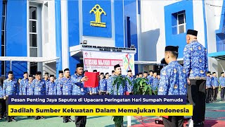 Kanwil Kemenkumham Sulawesi Selatan menggelar upacara peringatan Hari Sumpah Pemuda (HSP) ke-95